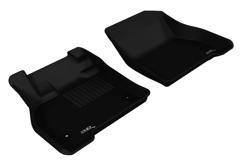 3D MAXpider 2011-2012 Nissan Leaf Kagu 1st Row Floormat – Black