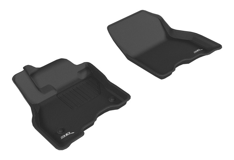 3D MAXpider 2013-2019 Nissan Leaf Kagu 1st Row Floormat – Black