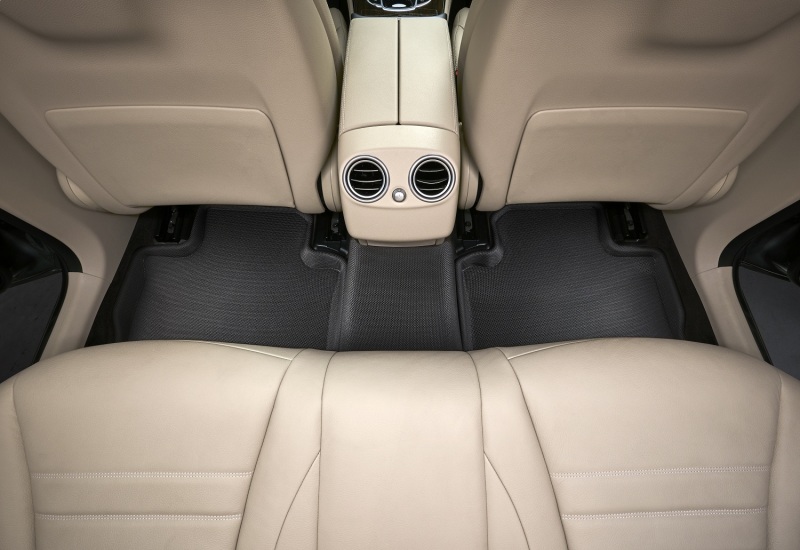 3D MAXpider 2016-2020 Tesla Model X 6-Seats Kagu 2nd Row Floormats – Black