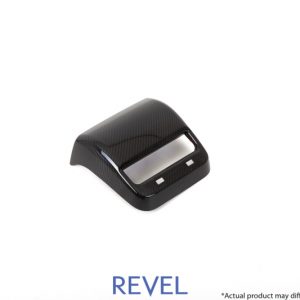 Revel GT Dry Carbon Rear A/C Panel Cover Tesla Model 3 - 1 Piece