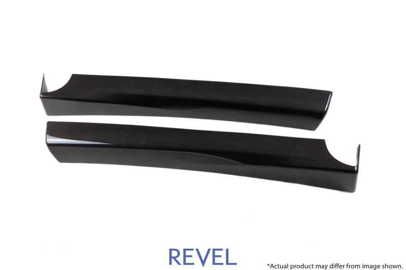 Revel GT Dry Carbon Door Trim (Front Left & Right) Tesla Model 3 – 2 Pieces