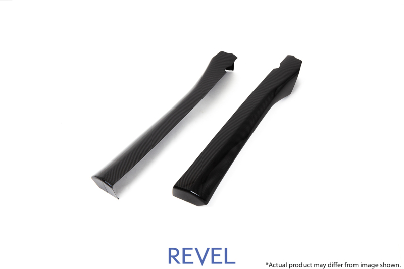 Revel GT Dry Carbon Door Trim Front Tesla Model S - Left + Right - 2 Pieces