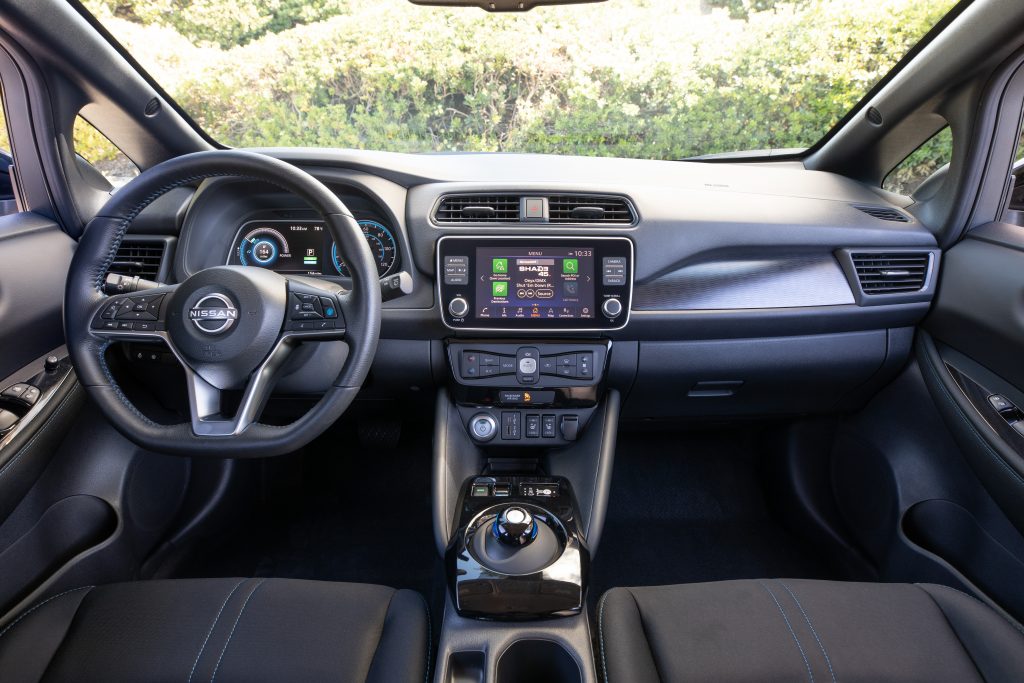 2023 Nissan Leaf Interior Courtesy of Nissan USA - EV Universe